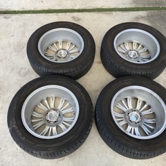 TOYO 225/65R17 レオニス 17インチ タイヤホイール中古4本セット CR-V エクストレイル CX-5等