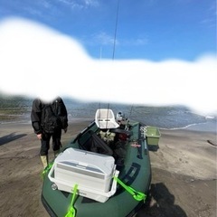 ゴムボートセット　2馬力ボート　3.3m 4人乗り