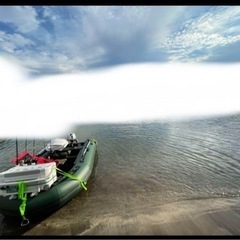 ゴムボートセット　2馬力ボート　3.3m 4人乗り