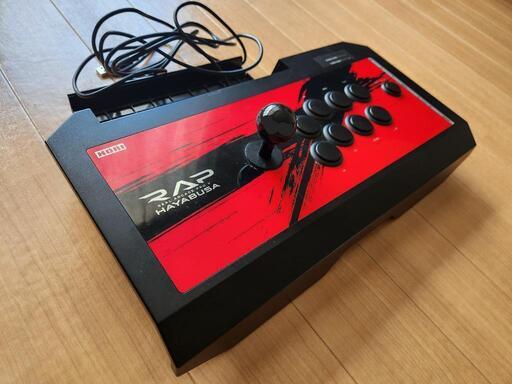【アケコン】【動作確認済み】リアルアーケードPro.V HAYABUSA(ヘッドセット端子付き) for PlayStation®4 / PlayStation®3 / PC