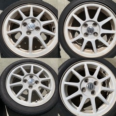 HT81S   スイフトスポーツ　純正オプションホイール　アルトワークス　ワゴンR  スティングレー　スズキ　ダイハツ　軽  
