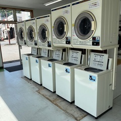コインランドリー用洗濯機＆乾燥機のセット