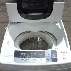 ⑤ 日立 2016年製 5.0㎏ 洗濯機 NW-5WR 5kg HITACHI 家電 札幌市