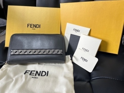 FENDI  メンズ長財布 ラウンドファスナー 7M0276 A8VC F128U