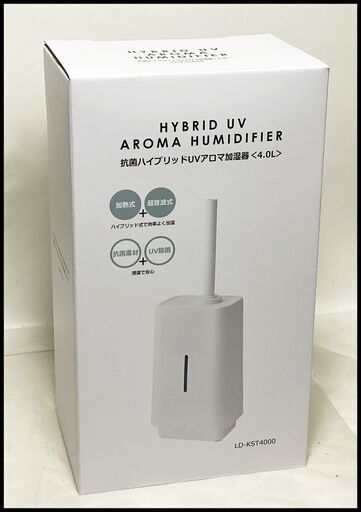 未使用 ラドンナ LD-KST4000 抗菌ハイブリッドUVアロマ加湿器 4.0L キングジム