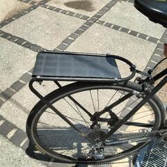 sti  ロードバイク　マッドブラック　整備済　キャリア附属　CLARIS