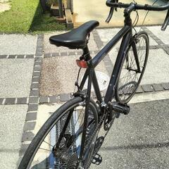sti  ロードバイク　マッドブラック　整備済　キャリア附属　CLARIS