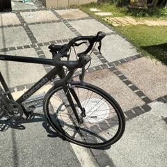 sti  ロードバイク　マッドブラック　整備済　キャリア附属　CLARIS