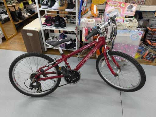 J340☆サビ使用感☆子供自転車☆LOUIS GARNEAU j22☆3✕6