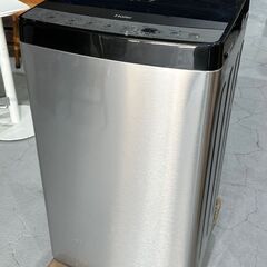 ★高年式！★Haier ハイアール 5.5kg洗濯機 JW-XP2C55F 2023年 ステンレスブラック スタイリッシュ 一人暮らし 