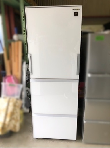 SHARP ノンフロン冷凍冷蔵庫　SJ-GW35J-W