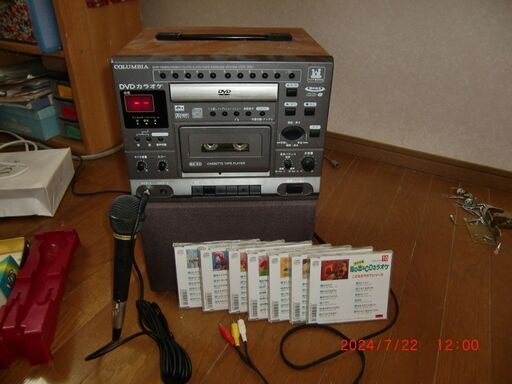 コロンビア DVDカラオケ CDV-550　　簡易動作確認済　【取引中】