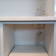 NITORI RIPE キッチンボード レンジボード 食器棚 ニトリ ホワイト