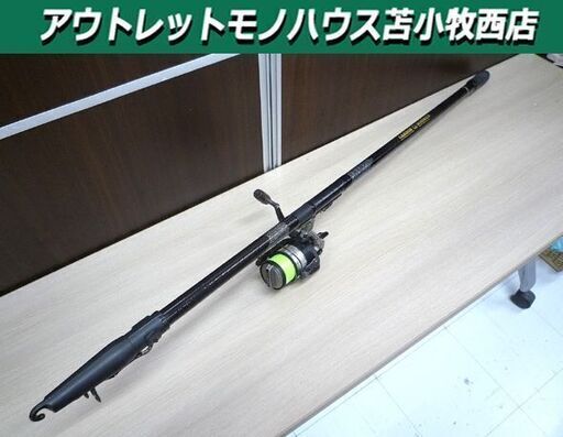 ロッドリールセット 釣具 ダイワ カーボウィスカー プロスイング 25号 420 シマノ GT4000 BIOMASTER 中古 苫小牧西店