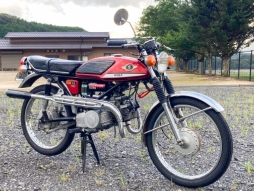 希少 1969年式 ウルフT90 90cc 2スト スモールツイン 実働 (モトガレージNAO) 有田のスズキ の中古あげます・譲ります｜ジモティーで不用品の処分