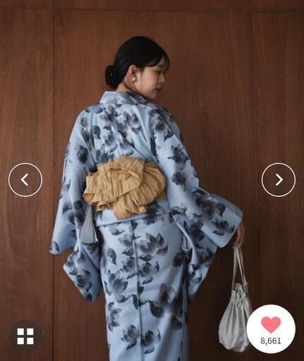 新品浴衣帯カバン3点セット レディース 女性 水色系