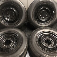 DUNLOP SP175N 195/80R15 107/105N LT】夏タイヤ【トヨタ 200系 