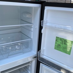【RKGRE-366】特価！アイリスオーヤマ/142L 2ドア冷凍冷蔵庫/IRSD-14A-B/中古品/2023年製/当社より近隣無料配達！