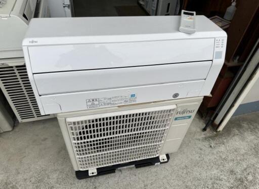 〇富士通 FUJITSU nocria 2019年 2.2kw 6畳用 冷暖房ルームエアコン AS-C228H①