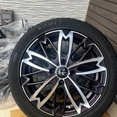 車ホイール　桜　和道　サクラホイール　5分咲