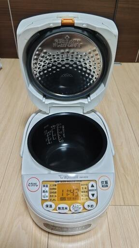 ZOJIRUSHI 象印 IH炊飯ジャー NW-VD10 5合炊き 中古\n\n2023年9月に購入