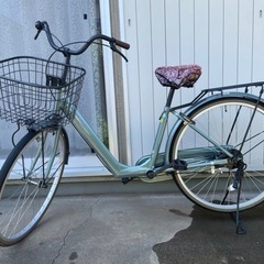 自転車　26インチ　ほぼ未使用
