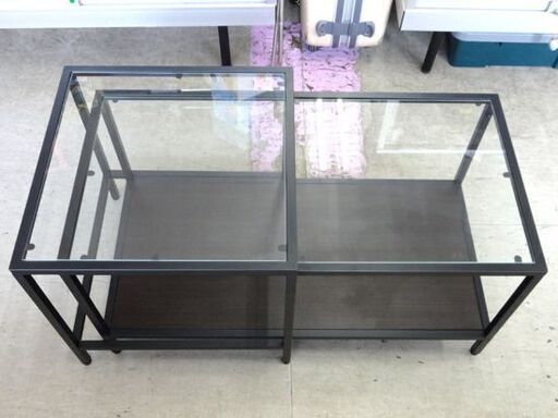 IKEA VITTSJÖ ヴィットショー コーヒーテーブル 【公式通販】 ガラス