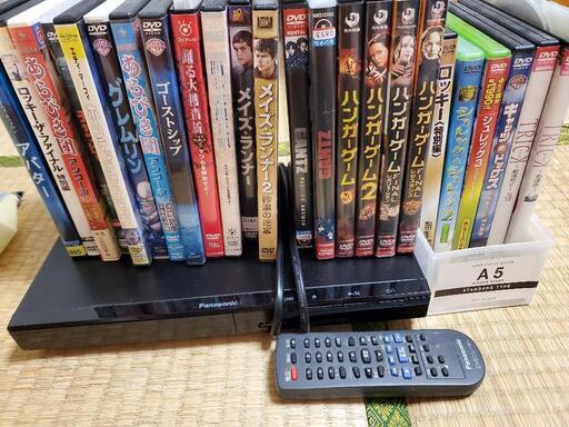 DVDプレイヤー　DVD47点セット　洋画邦画　中古品　動作確認済み
