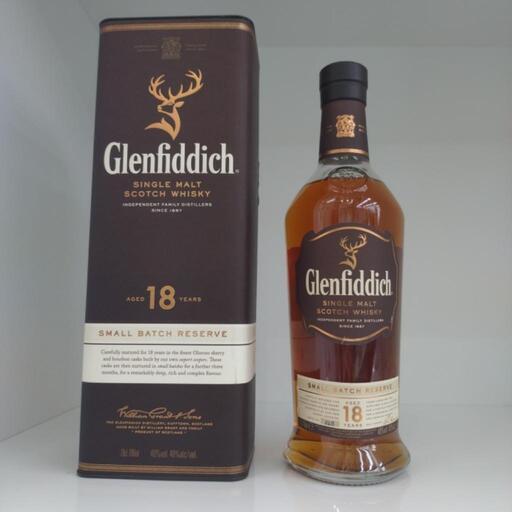 Glenfiddich グレンフィディック 18年 スモールバッチリザーブ 700ml ウイスキー 未開栓