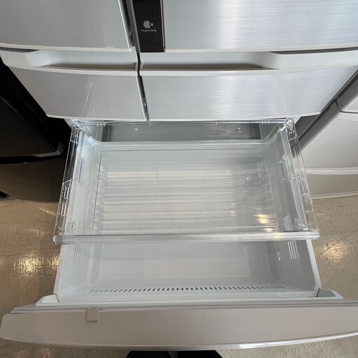 パナソニック NR-FVM471S シャンパン [冷蔵庫 (470L・フレンチドア