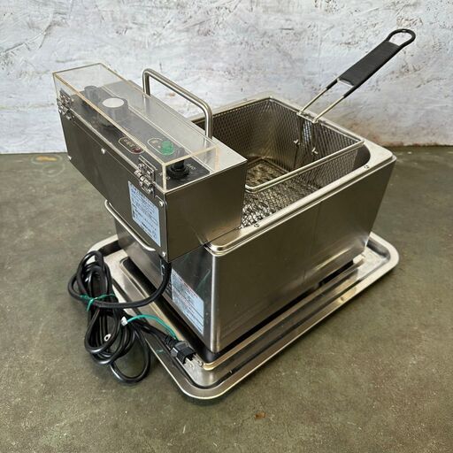 テンポス業務用/家庭用電気フライヤーTBEF-7 テンポスオリジナル 電気フライヤー TBEF-7 業務用 中古/送料