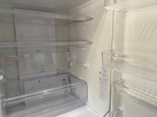 家電 キッチン家電 AQUA 2017年製 355L冷蔵庫 - 冷蔵庫 