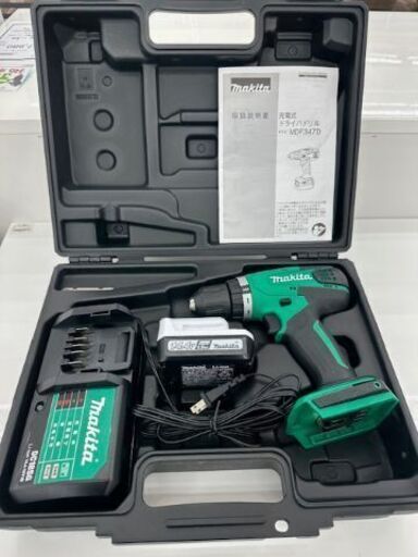 【ドリーム川西店御来店限定】makita ドライバドリル　動作確認済／クリーニング済み 【20032255600080】