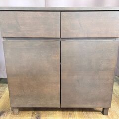 家具 生活家具 無印良品　キャビネット　ダークブラウン 家具 生活家具 無印良品 キャビネット ダークブラウン