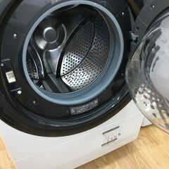 ☆ジモティ割あり☆ SHARP シャープ ドラム式洗濯機 ES-S7F-WR 21年製 