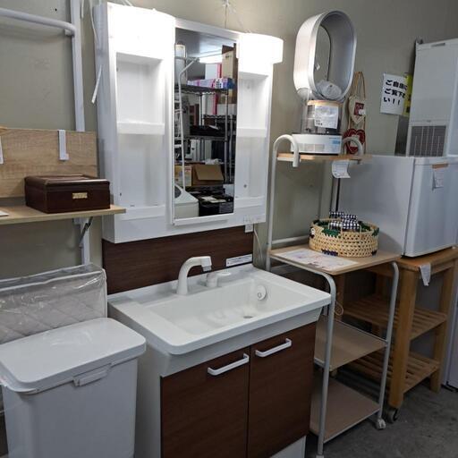 値下げ20,000円‼️美品 激安 TOTO  洗面化粧台セット