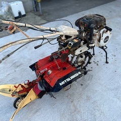 農用トラクター（歩行型）三菱　MSD655W  圧縮抵抗ありジャンク品　部品取りにも