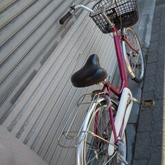 ALOUETTE.U[アルエットU]24吋 ファミリーサイクル アルミ/内装3段/LEDオート(ディープワイン)