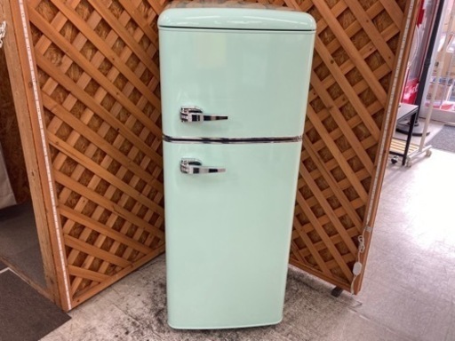 【愛品館江戸川店】保証充実 オーヤマ 2023年製 114L 2ドア冷凍冷蔵庫 PRR-122D-LG