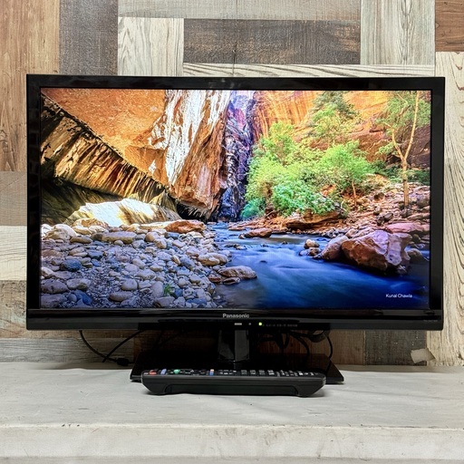 即日受渡❣️Panasonic 24型HDMI×2省エネ USB HDD録画機能 7250円