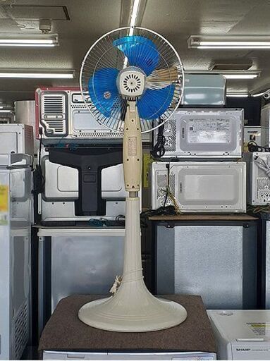 扇風機・サーキュレーター National F-35V1M 動作品【昭和レトロ ナショナル 扇風機 F-35V1M】首振り 35センチ