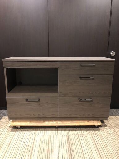 【展示品・未使用品】キッチンカウンター 日本製  幅140cm 参考価格69,990円自社配送時代引き可※現金、クレジット、スマホ決済対応※