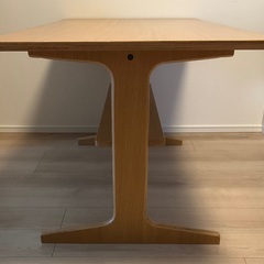 ＜無印良品＞リビング/ダイニング3点セット★リビングでもダイニングでもつかえるシリーズ テーブル＆チェア２脚【お渡し日時限定】