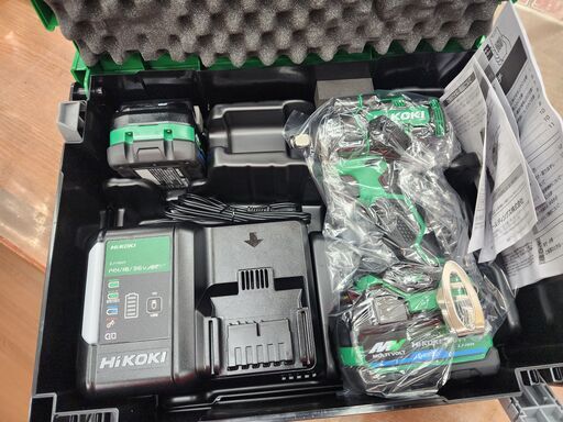 【引取限定】HIKOKI　WR36DH2XPSZ　コードレスインパクトレンチ【安佐北店】【未使用】