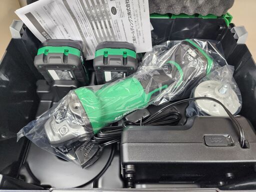 【引取限定】HIKOKI　G3610DDXPZ　100ｍｍコードレスグラインダー【安佐北店】【未使用】