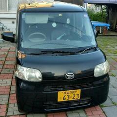 値さげ。[タント]。4WD、左後スライドドア