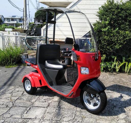 ホンダ ジャイロキャノピー TA03 走行約30500km ドライブベルト･ウェイトローラー交換済み ミニカーに
