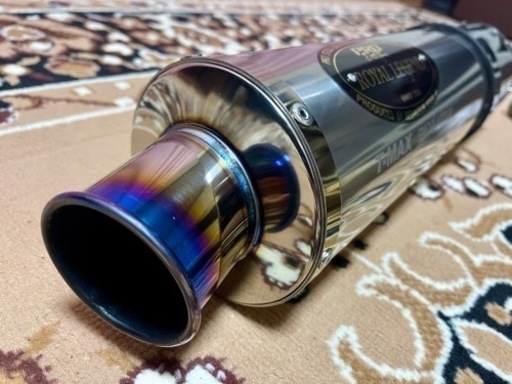 【中古】 TMAX530 T-MAX530用 プロドラッグ製 チタン サイレンサー ロイアルレジェンド 中古】 TMAX530 T-MAX530用 プロドラッグ製 チタン サイレンサー