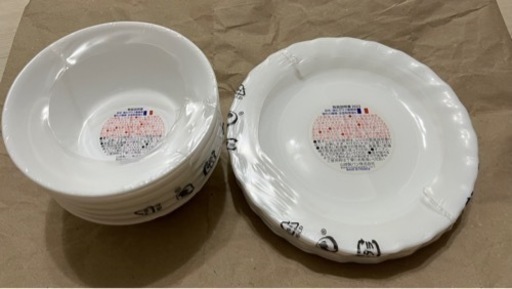至急★ヤマザキ 春のパン祭り 白いお皿 2023 2024 12枚セット生活雑貨 食器 プレート
