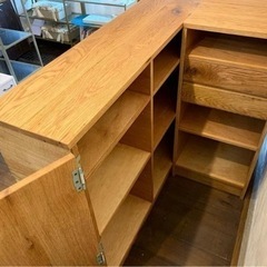 レジカウンター レジ台 古材使用 オーダー家具